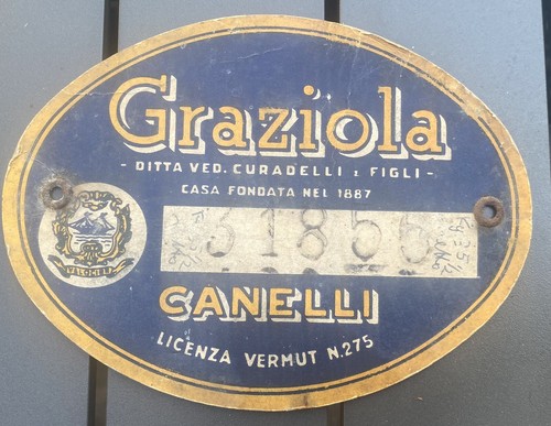 Vecchia etichetta originale - etichetta,