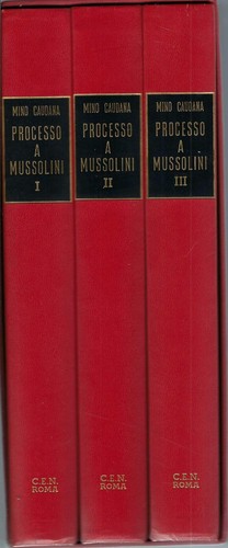 Processo mussolini di - "processo, a