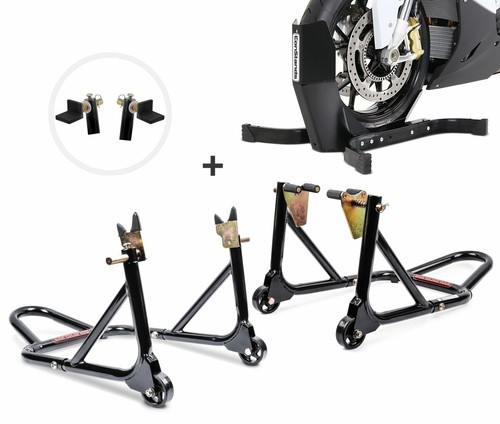 Cavalletto set blocca ruota - cavalletto,