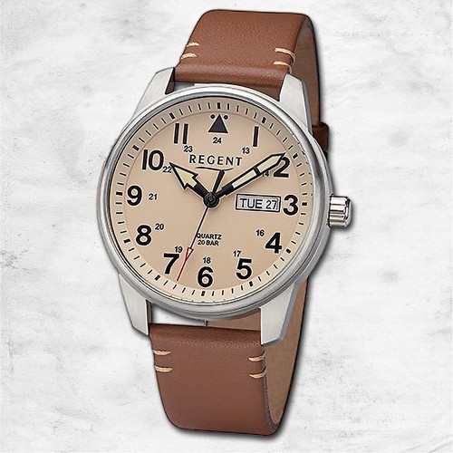 Regent pelle uomo orologio - uomo, da