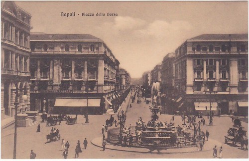 Napoli piazza della - della, borsa