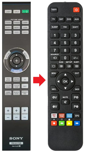 Telecomando adatto per - , sony
