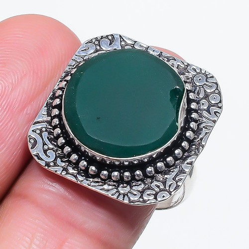 Anello onice verde forma - in,