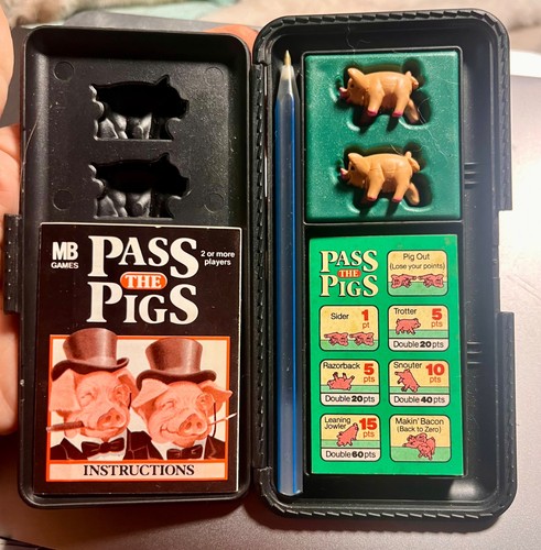 Gioco vintage pass the - pass, mb
