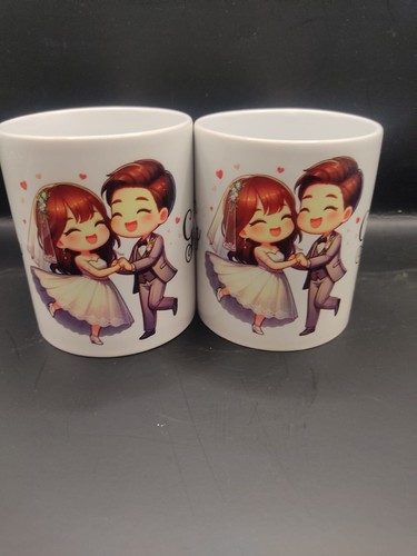 Set tazze sposi novelli - set, 2