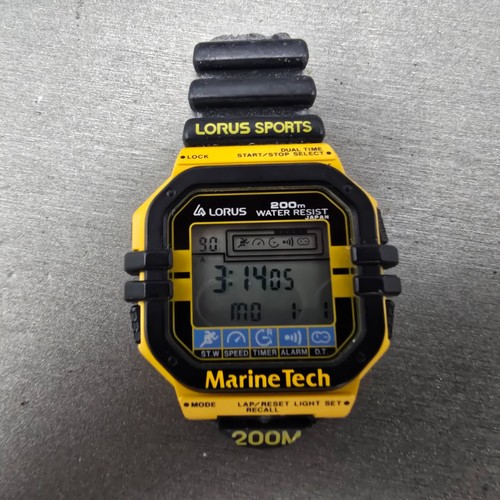 Orologio lorus marine tech - marine,