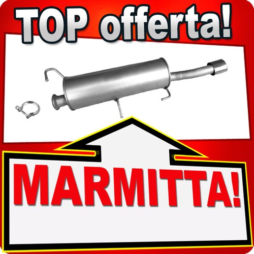 Silenziatore posteriore per - silenziatore,