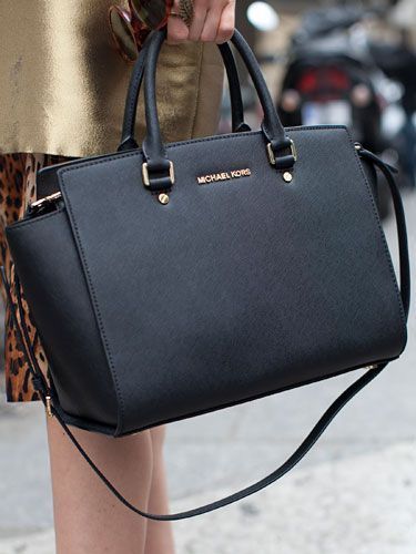 Borsa michael kors selma - kors, navy