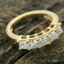 Anello fascia oro - anello,
