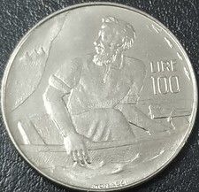 SAN MARINO MONETA 100 LIRE 1972 CIRCOLATA