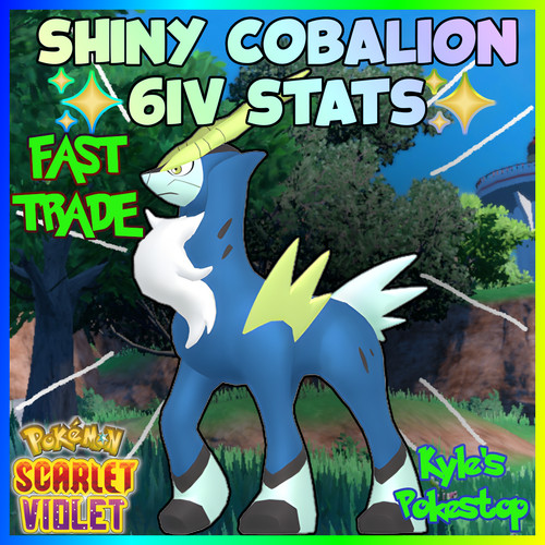 6iv shiny cobalion - 6iv, ✨