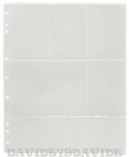 112/M] PAGINE FOGLI SCHEDE TELEFONICHE 6 VERTICALI 2 ORIZZONTALI - 8 TASCHE - 10