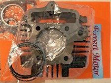 KIT CILINDRO PISTONE GUARNIZIONI E FASCE PER QUAD ATV  PIT BIKE 107 110 52,4 MM 