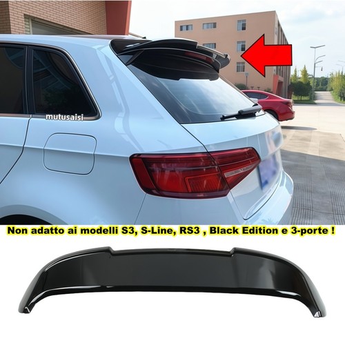 Spoiler tetto per audi - per, a3
