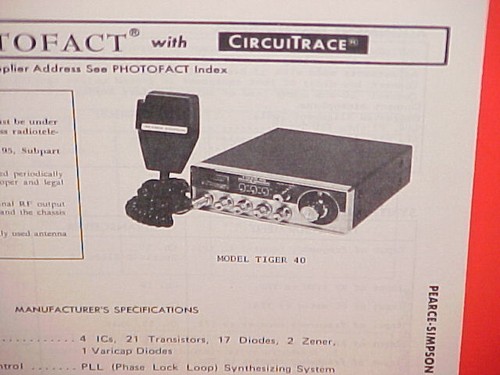 1978 pearce simpson radio - pearce-simpson, cb