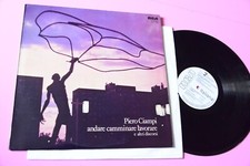 PIERO CIAMPI LP ANDARE CAMMINARE LAVORARE ORIG 1975 MINT PROMO LABEL BIANCA