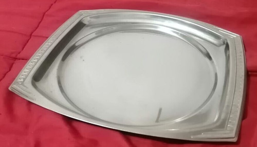 Vassoio inox 23x20 cm - vassoio,