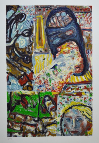 Mimmo nobile serigrafia - mimmo,