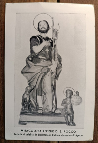 Holy card santino - holy, di