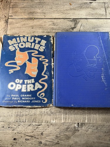 1932 opera book minute - opera, "minute