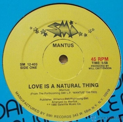 Mantus love a - is, natural