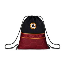 Seven AS Roma calcio Zaino Sacca Nera Sacca Sport e Tempo Libero Scuola