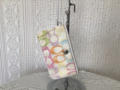Pochette coach toile femme - pochette, (