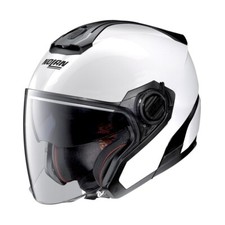 CASCO JET NOLAN N40-5 06 SPECIAL N-COM - 15 PURE WHITE - TAGLIA XL