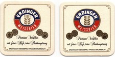 2x COPERCHI BIRRA ERDINGER ERDINGER - anni 60/70
