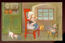 BR1633 CARTOLINA  OLANDESINA