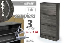 MOBILE SCARPIERA GAIA IN LEGNO