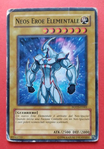 Carta neos eroe - yu-gi-oh,
