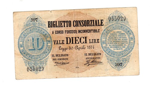 Regno italia biglietto - italia,