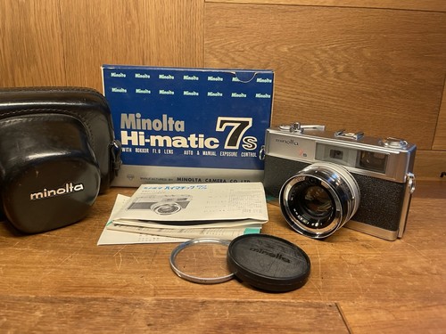 Minolta matic fotocamera - minolta, hi-matic