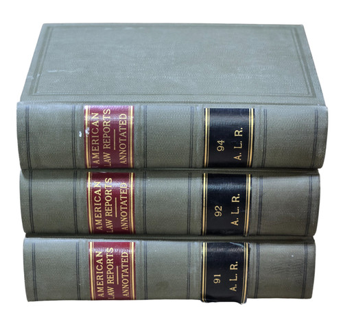 Lot american law reports - lot,