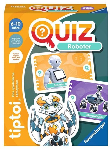 Ravensburger quiz robot - ravensburger-, quiz,