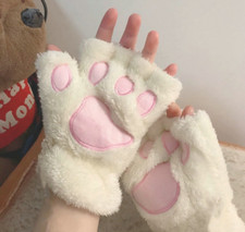 Mitenei In Peluche Pelliccia