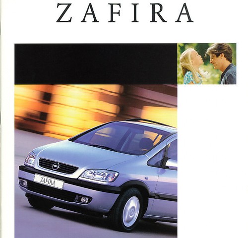 Opel zafira prospekt - opel,