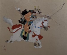 Samurai equestre giapponese