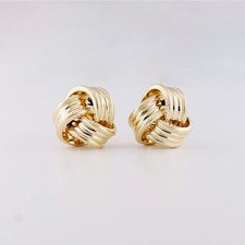 Orecchini Donna Nodo Oro