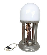 Lampada luce votiva statua