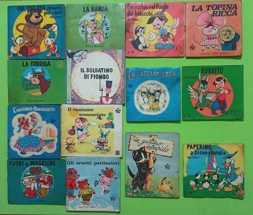 Mini libri fiabe vintage - di,