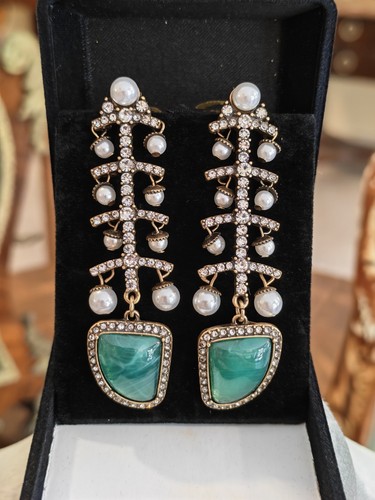 Orecchini vintage lisca - vintage, di