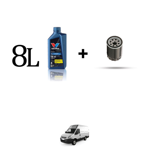 Kit filtro olio per iveco - 8l,