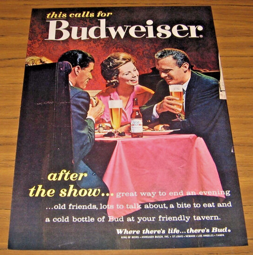 1962 stampa pubblicità birra - stampa,