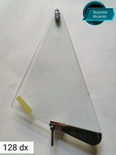 VETRO DEFLETTORE GIREVOLE ANTERIORE DX BIANCO FIAT 128   