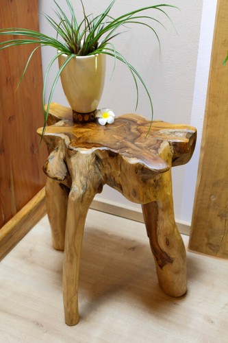 Tavolino legno radica di - legno,