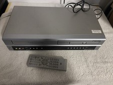 VTG Sansui VRDVD4001A DVD Player VHS/DVD Combo Player Recorder & REMOTE Tested