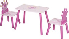 DecHome Set Tavolo e 2 Sedie