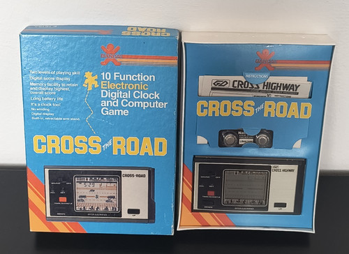 Lcd game bandai 16195 cross - lcd, e